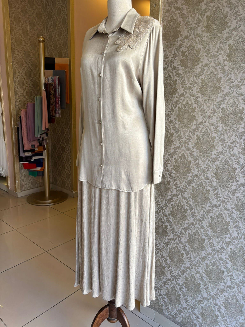 NURCAN ÇETİN ETEKLİ TAKIM Arz-ı Endam