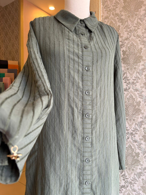 LISSMORE DÜĞMELİ ELBİSE Arz-ı Endam