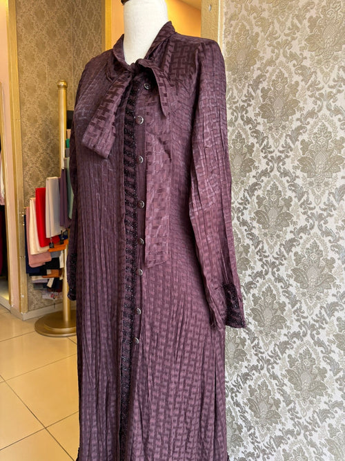 LISSMORE İPEK KUPRA ELBİSE Arz-ı Endam