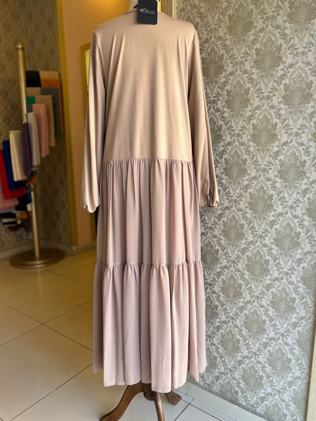 NURCAN ÇETİN BAMBU ELBİSE Arz-ı Endam