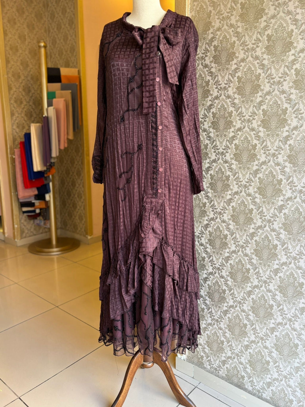 LISSMORE İPEK ELBİSE Arz-ı Endam