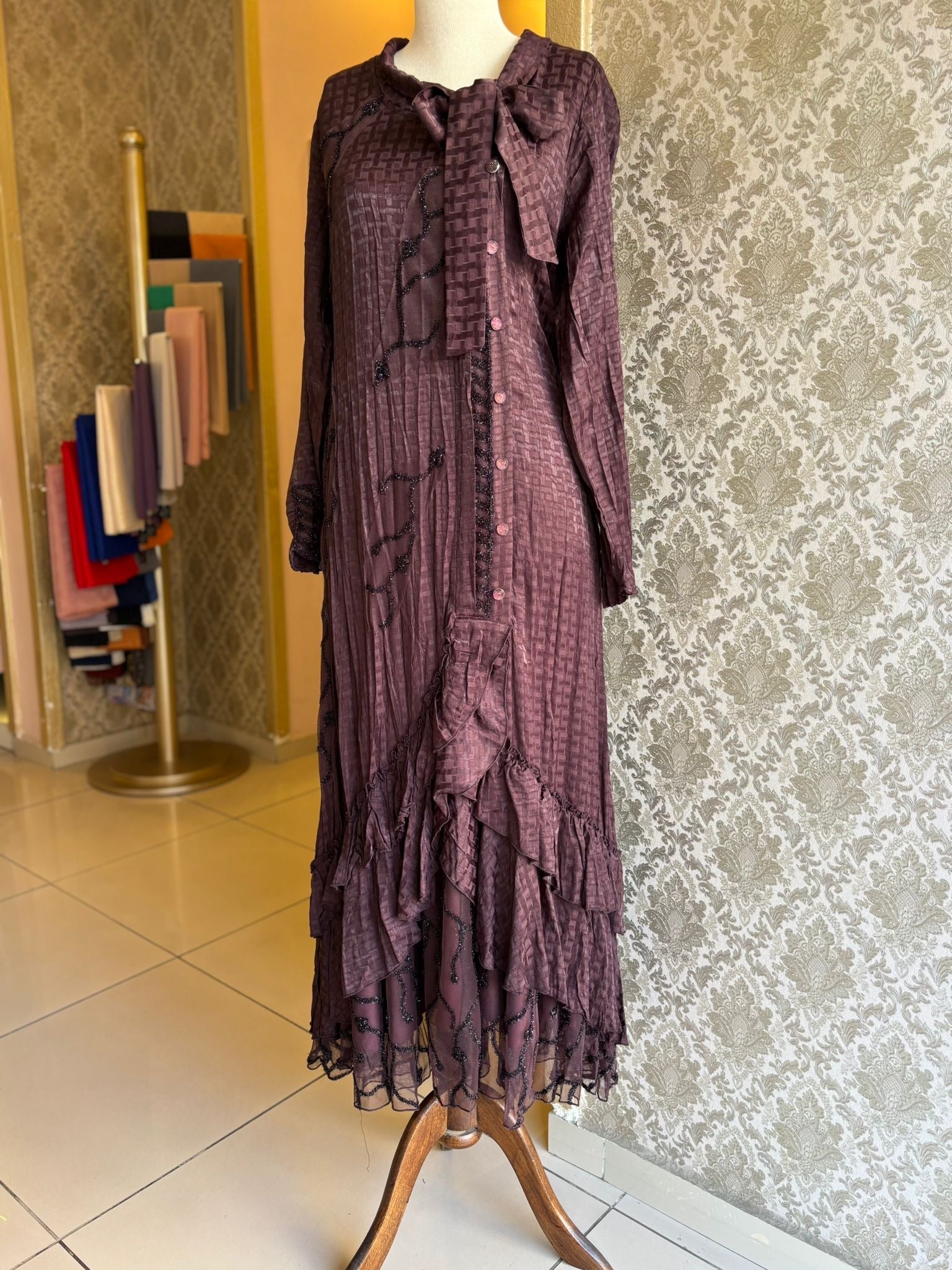 LISSMORE İPEK ELBİSE Arz-ı Endam