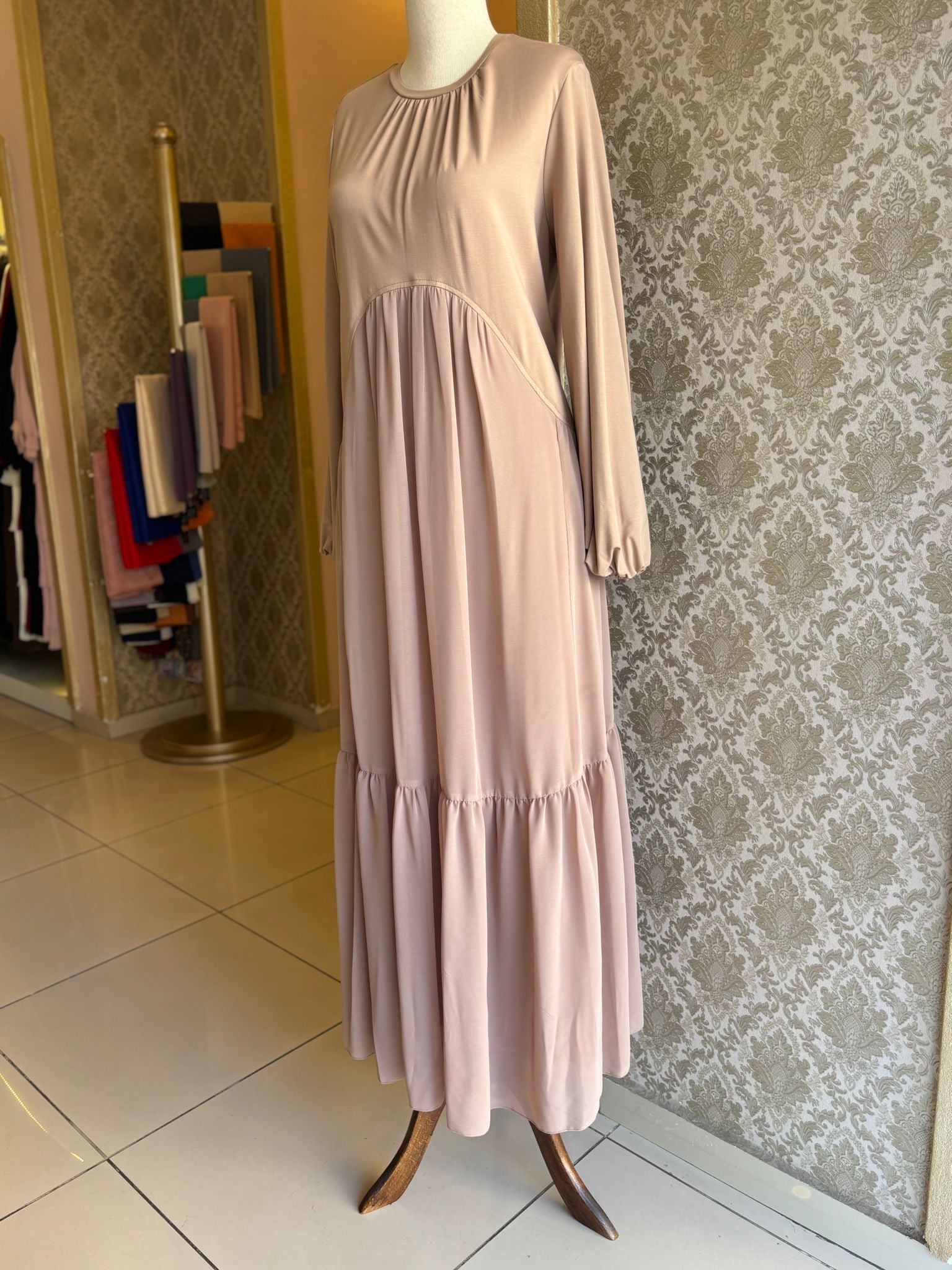 NURCAN ÇETİN BAMBU ELBİSE Arz-ı Endam