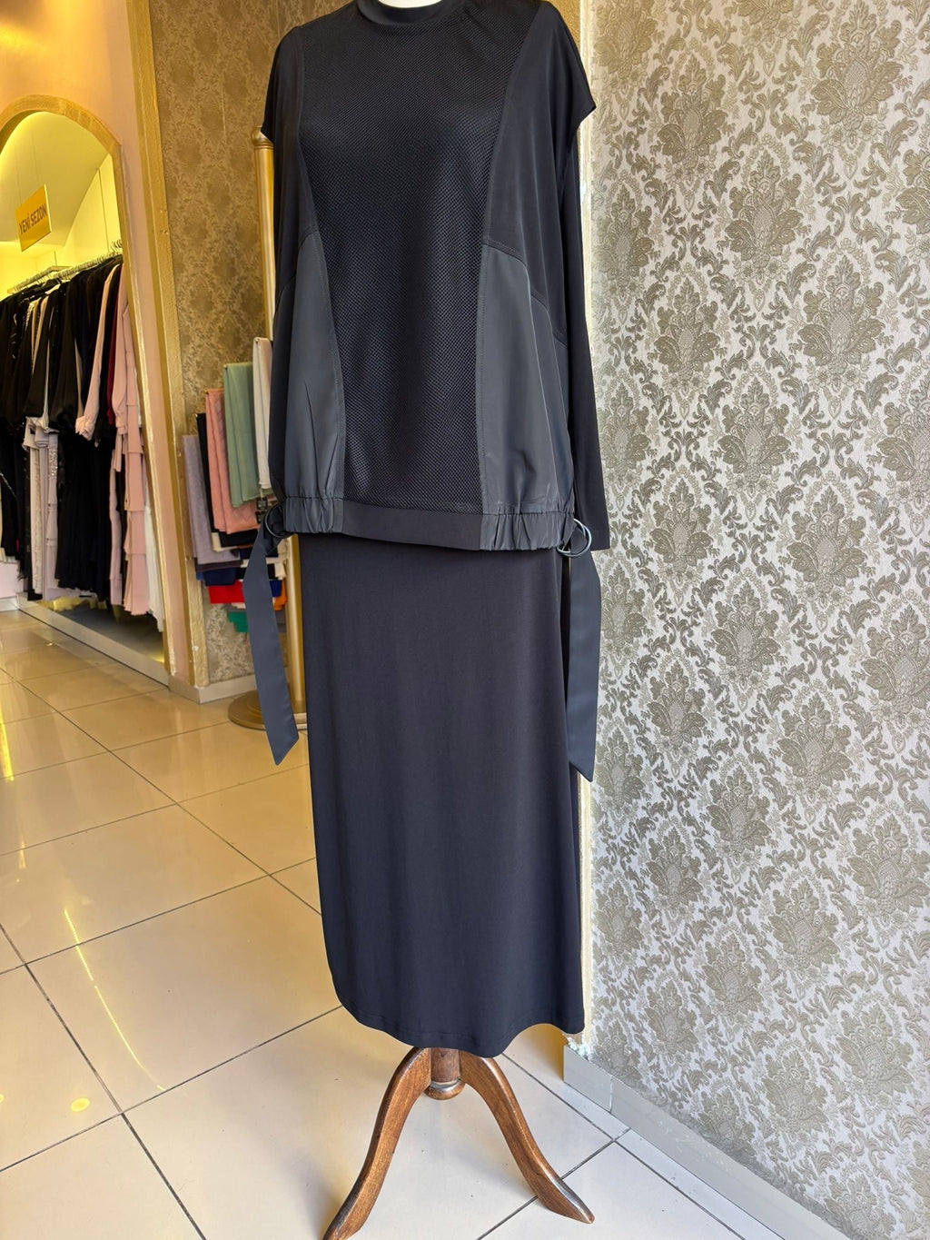 NURCAN ÇETİN İKİLİ ELBİSE Arz-ı Endam