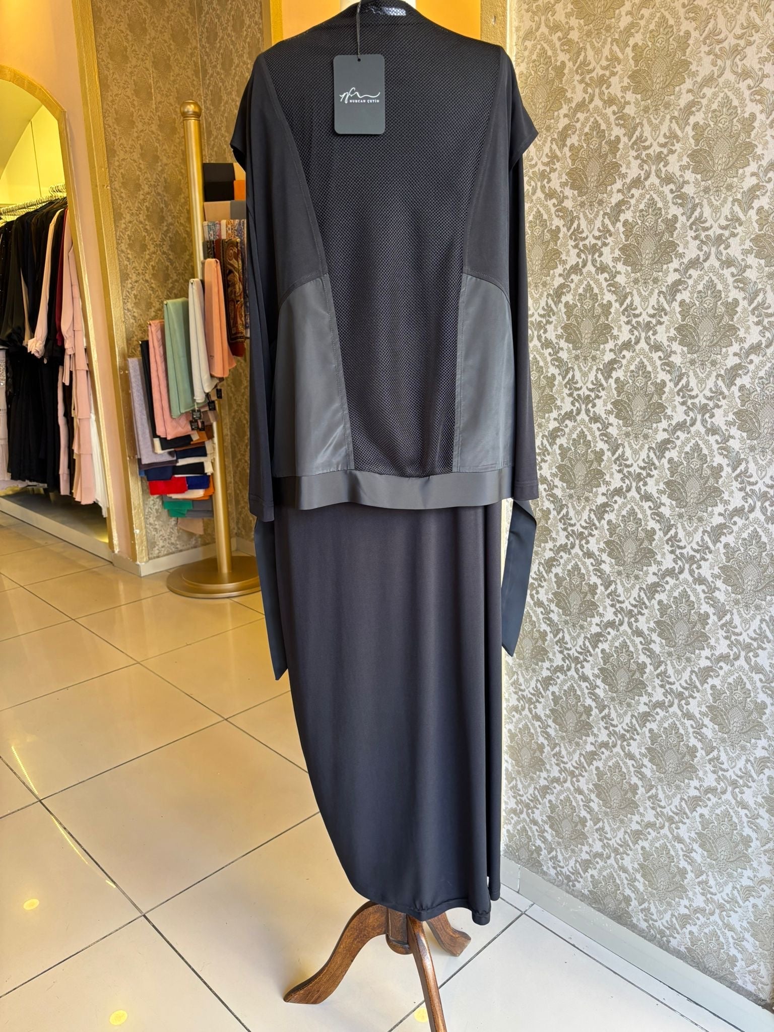 NURCAN ÇETİN İKİLİ ELBİSE Arz-ı Endam