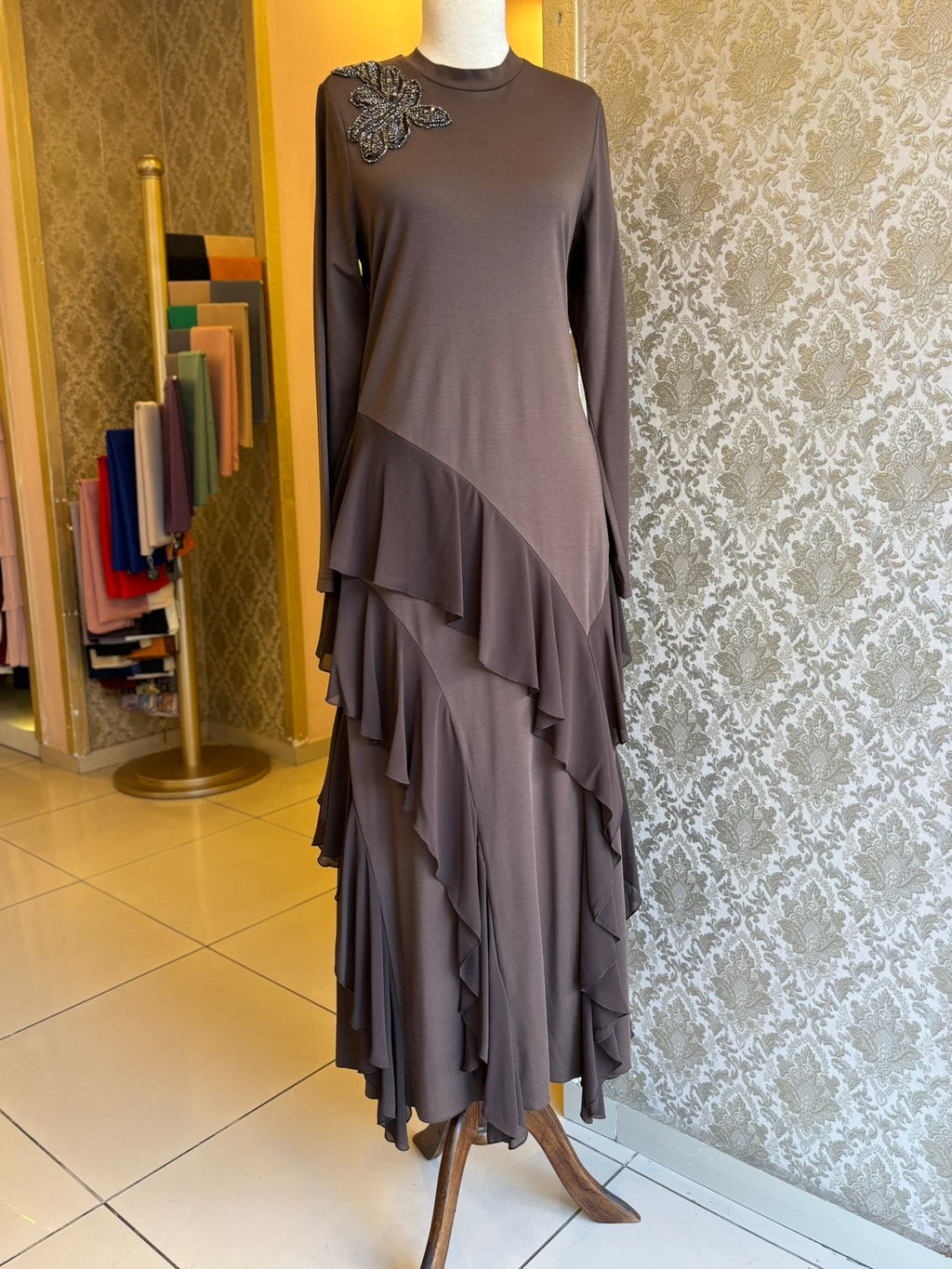 NURCAN ÇETİN ELBİSE