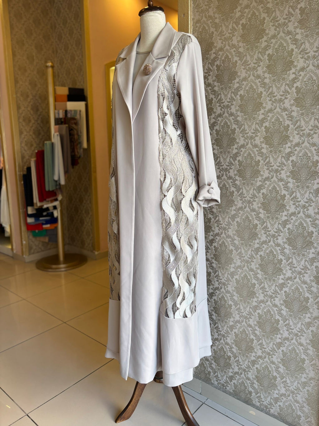 Two-piece abaya
